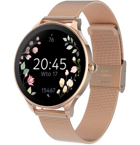 Smartwatch FOREVER Velora SB-306 Różowe-złoto