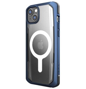 Etui RAPTIC X-DORIA Secure Case MagSafe do Apple iPhone 14 Niebieski