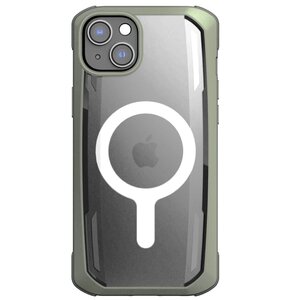 Etui RAPTIC X-DORIA Secure Case MagSafe do Apple iPhone 14 Zielony