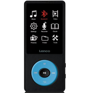 Odtwarzacz MP3/MP4 LENCO Xemio-860BU Czarno-niebieski