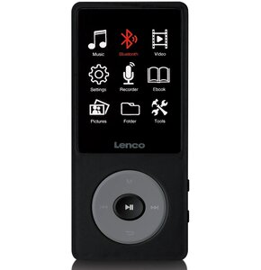 Odtwarzacz MP3/MP4 LENCO Xemio-860BK Czarno-szary