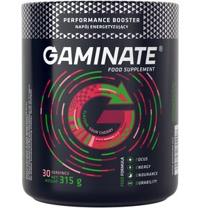 Suplement na koncentracje GAMINATE Energy Wiśniowy (315 g)