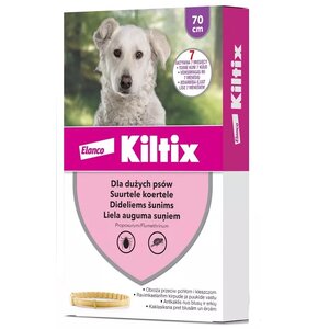 Obroża KILTIX przeciw kleszczom i pchłom dla dużych psów (70 cm)