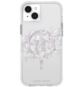 Etui CASE-MATE Karat MagSafe do Apple iPhone 15 Plus Srebrny