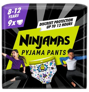 Pieluchomajtki PAMPERS Ninjamas Statki kosmiczne (9 szt.)