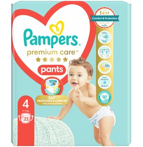 Pieluchomajtki PAMPERS Premium Care 4 (22 szt.)
