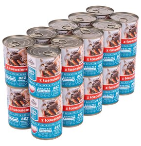 Karma dla kota FRENDI Łosoś 20 x 400 g