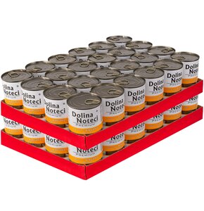 Karma dla psa DOLINA NOTECI Premium bogata w kaczkę z dynią 48 x 400 g