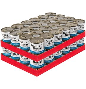 Karma dla psa DOLINA NOTECI Premium bogata w pstrąga 48 x 400 g
