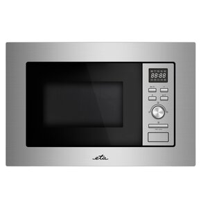 Kuchenka mikrofalowa ETA 479990000 800W średnica 24.5 cm pojemność 20 L Grill Srebrny