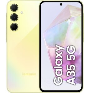Smartfon SAMSUNG Galaxy A35 6/128GB 5G 6.6" 120Hz Żółty SM-A356