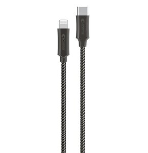 Kabel USB Typ-C - Lightning COMMA Jub MFi 3A 1.5 m Szary