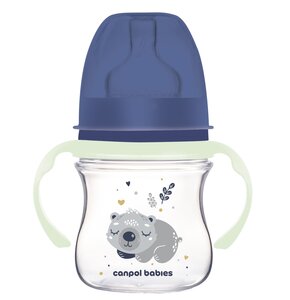 Butelka CANPOL BABIES EasyStart Sleepy Koala 120 ml Niebieski