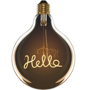 Żarówka LED CELLULARLINE Fancy Bulb Hello Żółty 2W E27