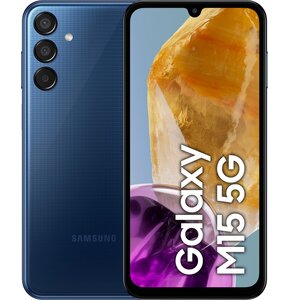 Smartfon SAMSUNG Galaxy M15 5G 4/128GB 6.5" 90Hz Granatowy SM-M156