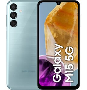 Smartfon SAMSUNG Galaxy M15 4/128GB 5G 6.5" 90Hz Niebieski SM-M156