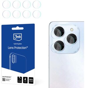 Szkło hybrydowe na obiektyw 3MK Lens Protection do Tecno Spark 20 Pro