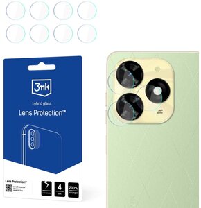 Szkło hybrydowe na obiektyw 3MK Lens Protection do Tecno Spark 20C