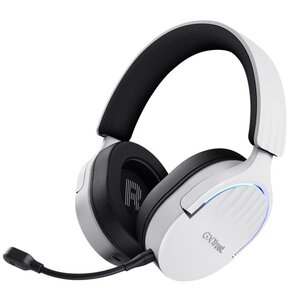 Słuchawki TRUST GXT 491W Fayzo Wireless, Nauszne, Dźwięk przestrzenny Biały