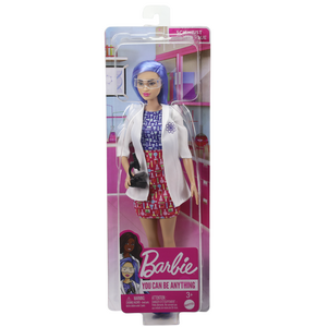 Lalka Barbie Kariera Naukowiec HCN11