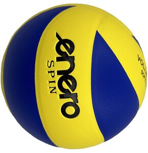Piłka siatkowa ENERO Spin Niebiesko-żółty
