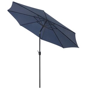 Parasol ogrodowy SASKA GARDEN z oświetleniem LED 300 cm Granatowy