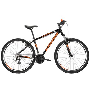 Rower górski MTB KROSS Hexagon 2.0 M19 27.5 cali męski Czarno-pomarańczowy
