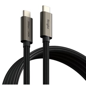 Kabel USB-C - USB-C RINGKE USB 3.2 Gen PD240W 1 m Czarny