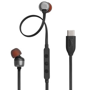 Słuchawki dokanałowe JBL Tune 310 USB-C Czarny