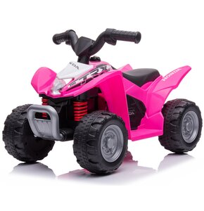 Quad elektryczny dla dziecka SUN BABY Honda TRX Różowy