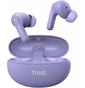 Słuchawki dokanałowe TRUST Yavi 25297 Fioletowy