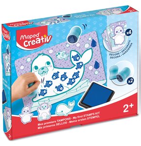 Zestaw kreatywny MAPED CREATIV Stemplowane zwierzątka 907042