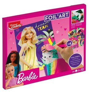 Zestaw kreatywny MAPED CREATIV Foil Art Barbie 907074