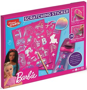 Naklejki MAPED CREATIV Zdrapki Barbie 907075