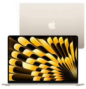 Laptop APPLE MacBook Air 2024 15.3" M3 8GB RAM 256GB SSD macOS Księżycowa poświata