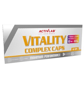 Kompleks witamin i minerałów ACTIVLAB Vitality Complex (60 kapsułek)
