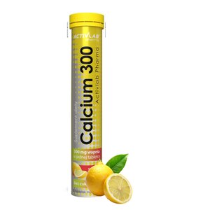 Wapń ACTIVLAB Calcium 300 Cytrynowy (20 tabletek)