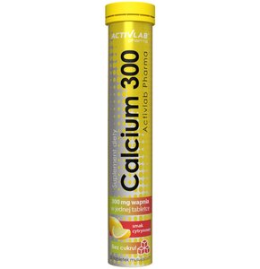 Wapń ACTIVLAB Calcium 300 Cytrynowy (20 tabletek)