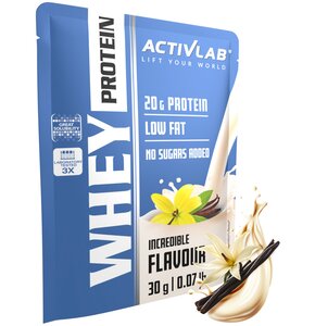 Odżywka białkowa ACTIVLAB Whey Protein WPC 85 Waniliowy (30 g)