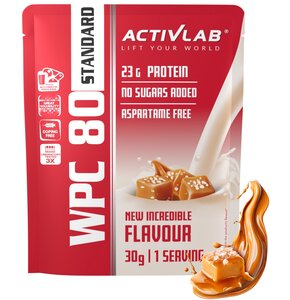 Odżywka białkowa ACTIVLAB WPC 80 Standard Słony karmel (30 g)