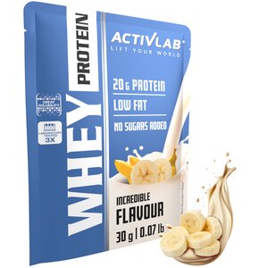 Odżywka białkowa ACTIVLAB Whey Protein WPC 85 Bananowy (30 g)