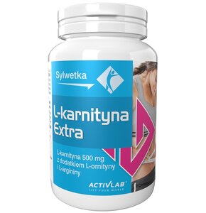 Spalacz tłuszczu ACTIVLAB L-Karnityna Extra (35 kapsułek)