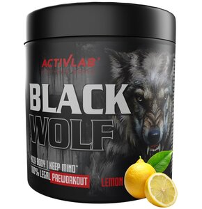 Przedtreningówka ACTIVLAB Black Wolf Cytrynowy (300 g)