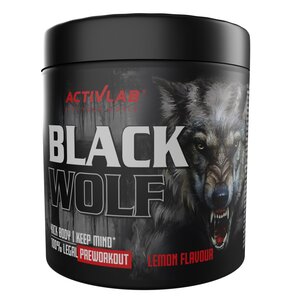 Przedtreningówka ACTIVLAB Black Wolf Cytrynowy (300 g)