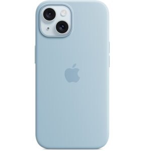 Etui APPLE Silicone Case MagSafe do iPhone 15 Jasnoniebieski