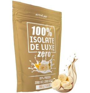 Odżywka białkowa ACTIVLAB 100% Isolate De Luxe Zero Bananowy (700 g)