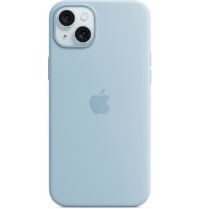 Etui APPLE Silicone Case MagSafe do iPhone 15 Plus Jasnoniebieski