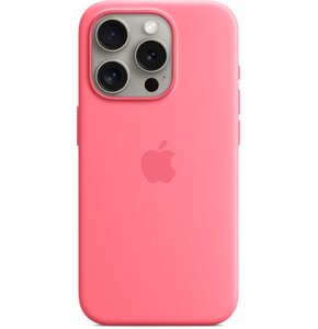 Etui APPLE Silicone Case MagSafe do iPhone 15 Pro Różowy