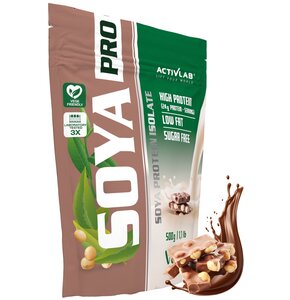 Odżywka białkowa ACTIVLAB Soya Pro Czekoladowo-orzechowy (500 g)