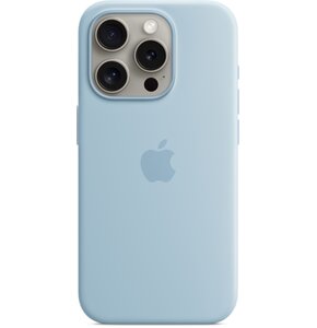 Etui APPLE Silicone Case MagSafe do iPhone 15 Pro Jasnoniebieski